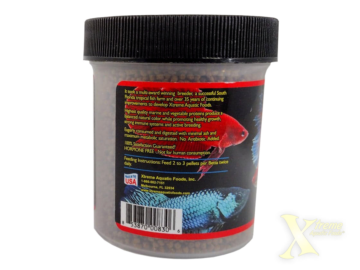 Xtreme Betta Pellets - Floating Pellets Size: 71gm (2.5oz)