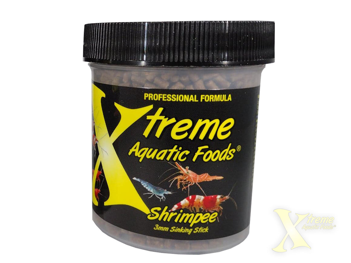 Xtreme Shrimpee® -3mm sinking sticks for Shrimps, Crabs, Crayfish, Loaches and Corys