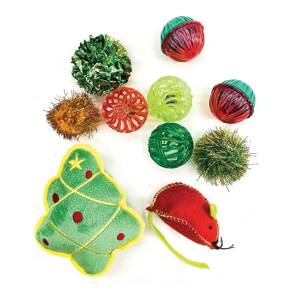 Kitty Play – Christmas Cat – Toy Stocking