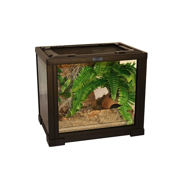 Komodo Glass Terrarium Assembled 30X30X30cm