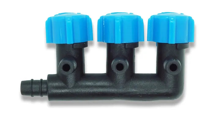 Pisces Aquatics Gang Valve 3 Way 1Pk