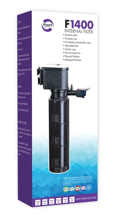 Pisces Aquatics Internal Filter F1400 1400L/H