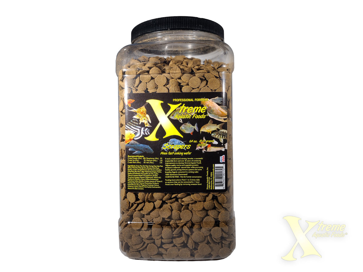 Xtreme Scrapers® - 13-14mm Fast Sinking Wafers with Pea Protein & Cellulose