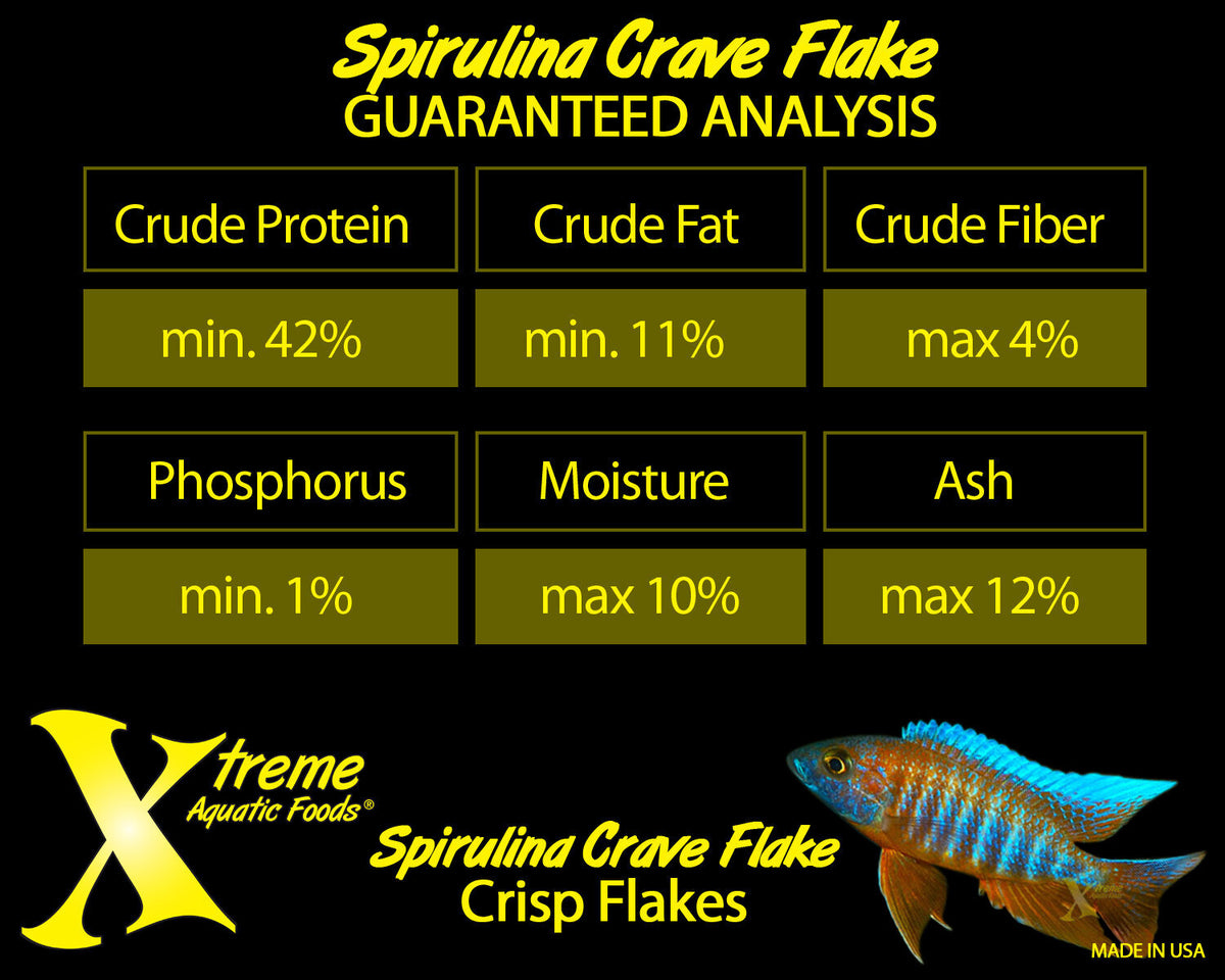 Xtreme Community Crave® - Krill/Spirulina Flakes