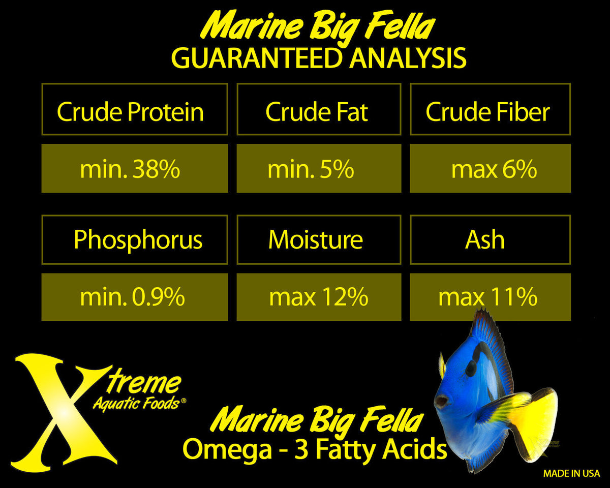 Xtreme Marine Big Fella® - 3mm slow-sinking pellet