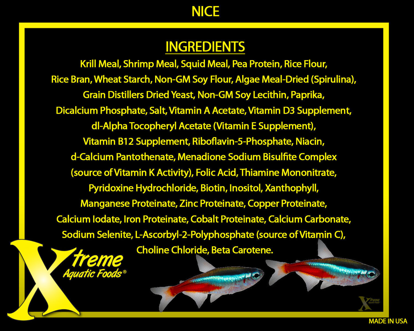 Xtreme NICE® - 1.5 mm Naturally Intense Color Enhancer Semi-Floating Pellets