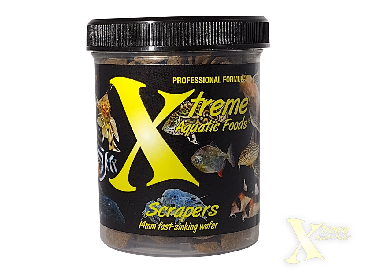 Xtreme Scrapers® - 13-14mm Fast Sinking Wafers with Pea Protein & Cellulose