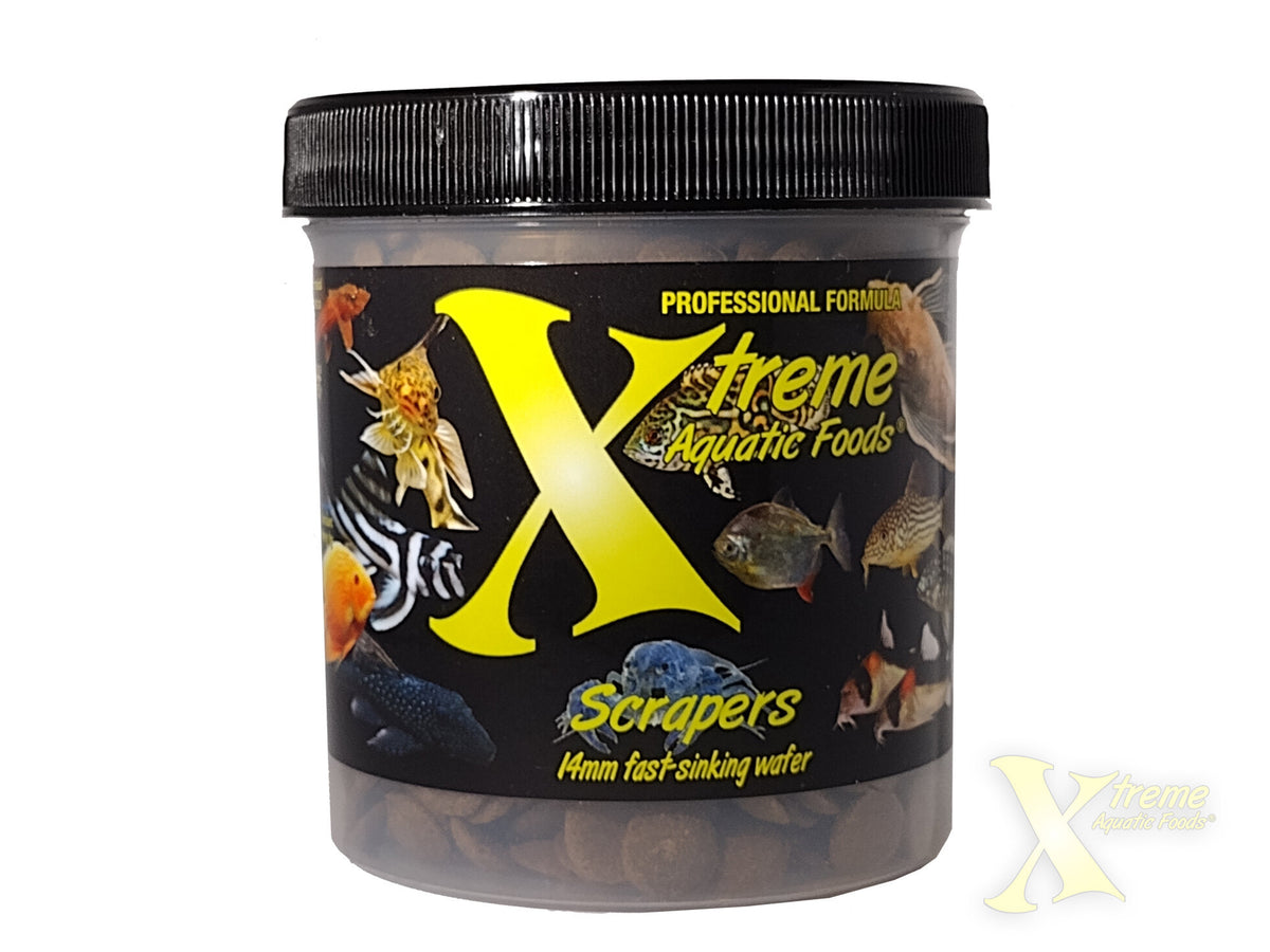 Xtreme Scrapers® - 13-14mm Fast Sinking Wafers with Pea Protein & Cellulose