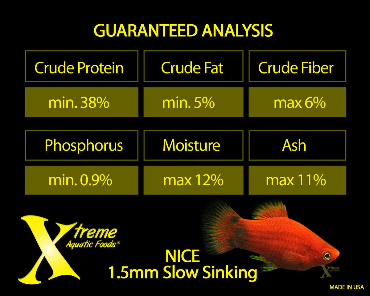 Xtreme NICE® - 1.5 mm Naturally Intense Color Enhancer Semi-Floating Pellets