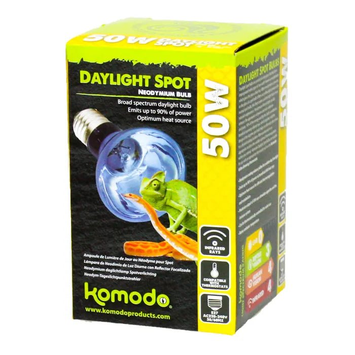 Komodo Neodymium Daylight Spot Bulb ES 50W
