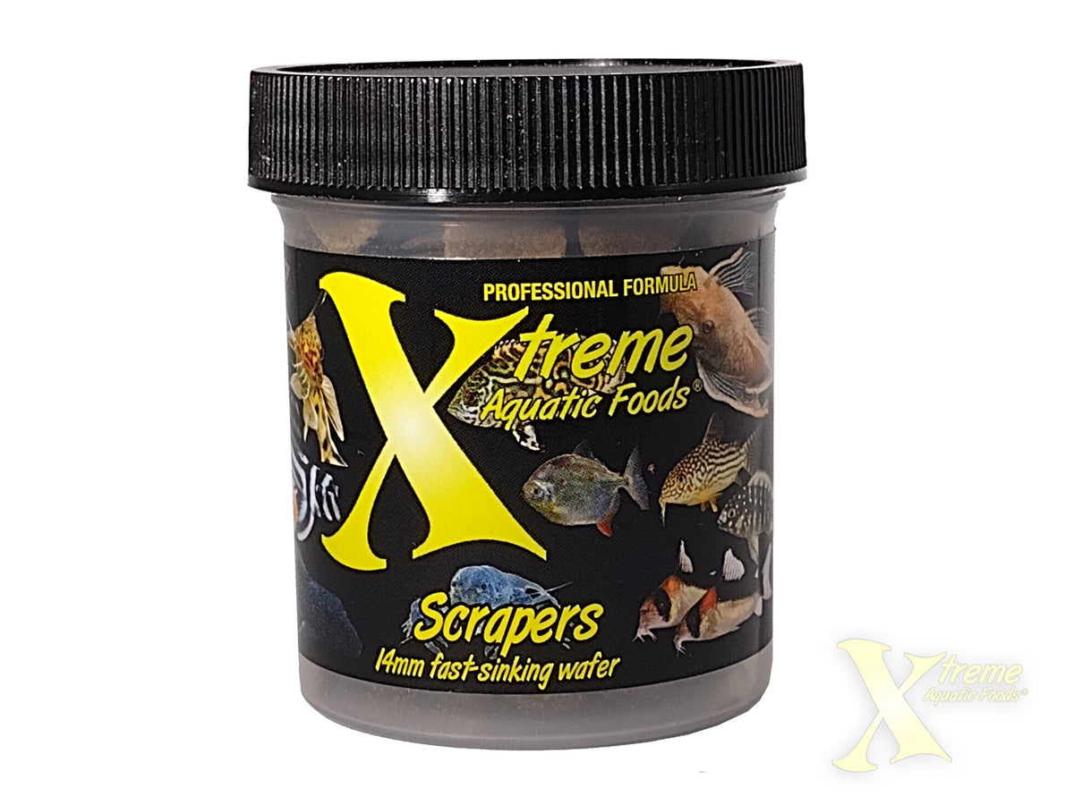 Xtreme Scrapers® - 13-14mm Fast Sinking Wafers with Pea Protein & Cellulose