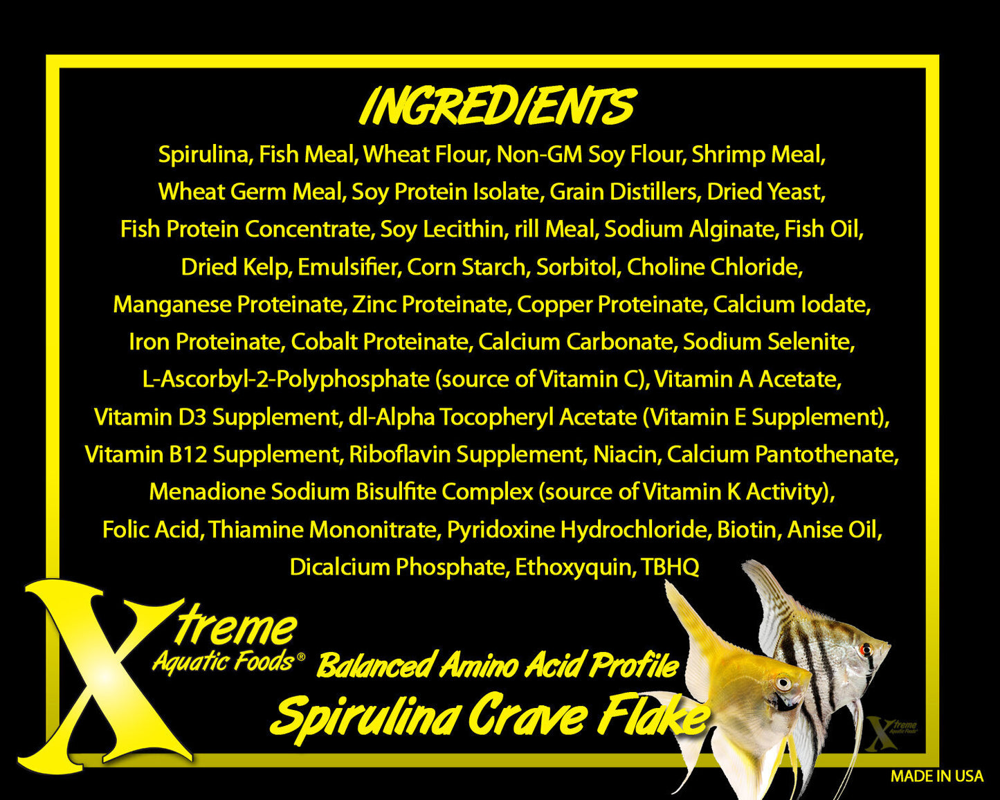 Xtreme Marine Krill Flakes