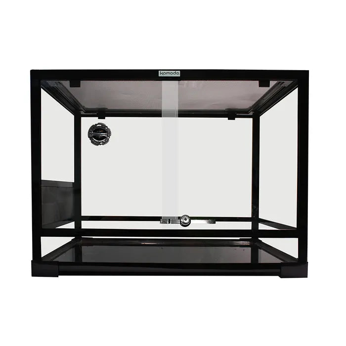 Komodo Glass Terrarium Flat Packed 45X45X60cm