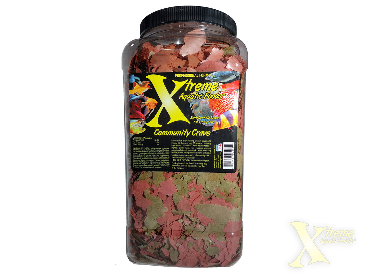 Xtreme Community Crave® - Krill/Spirulina Flakes