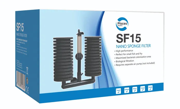 Pisces Aquatics Nano Sponge Filter SF15