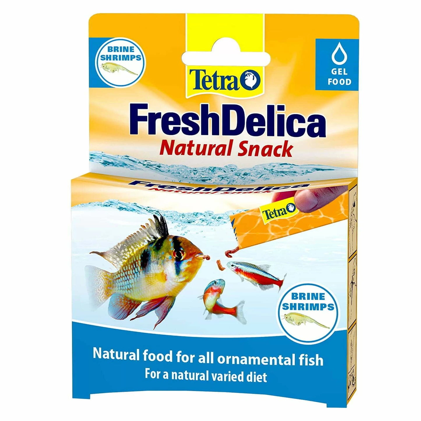 Tetra FreshDelica Artemia 48g (3x 16g) Gel Food