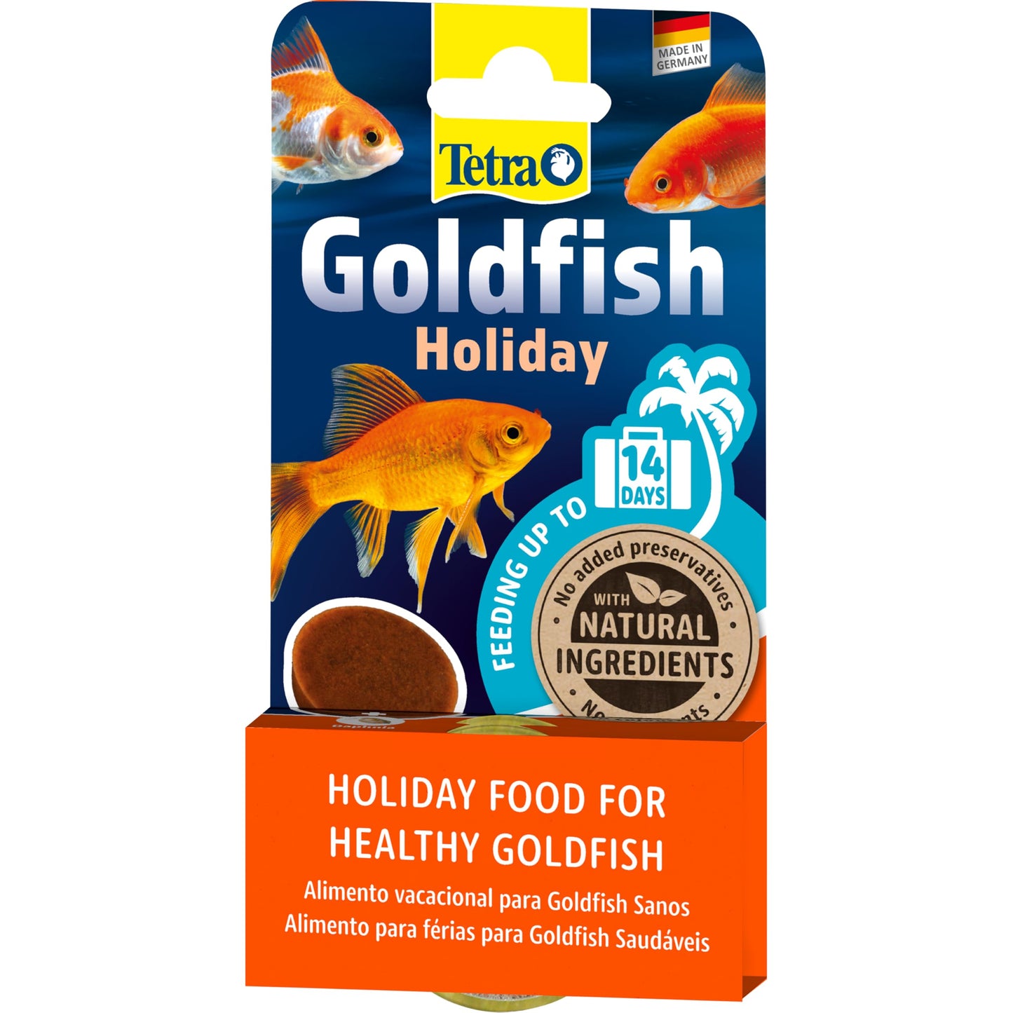 Tetra Goldfish Holiday Blocks 2x 12g