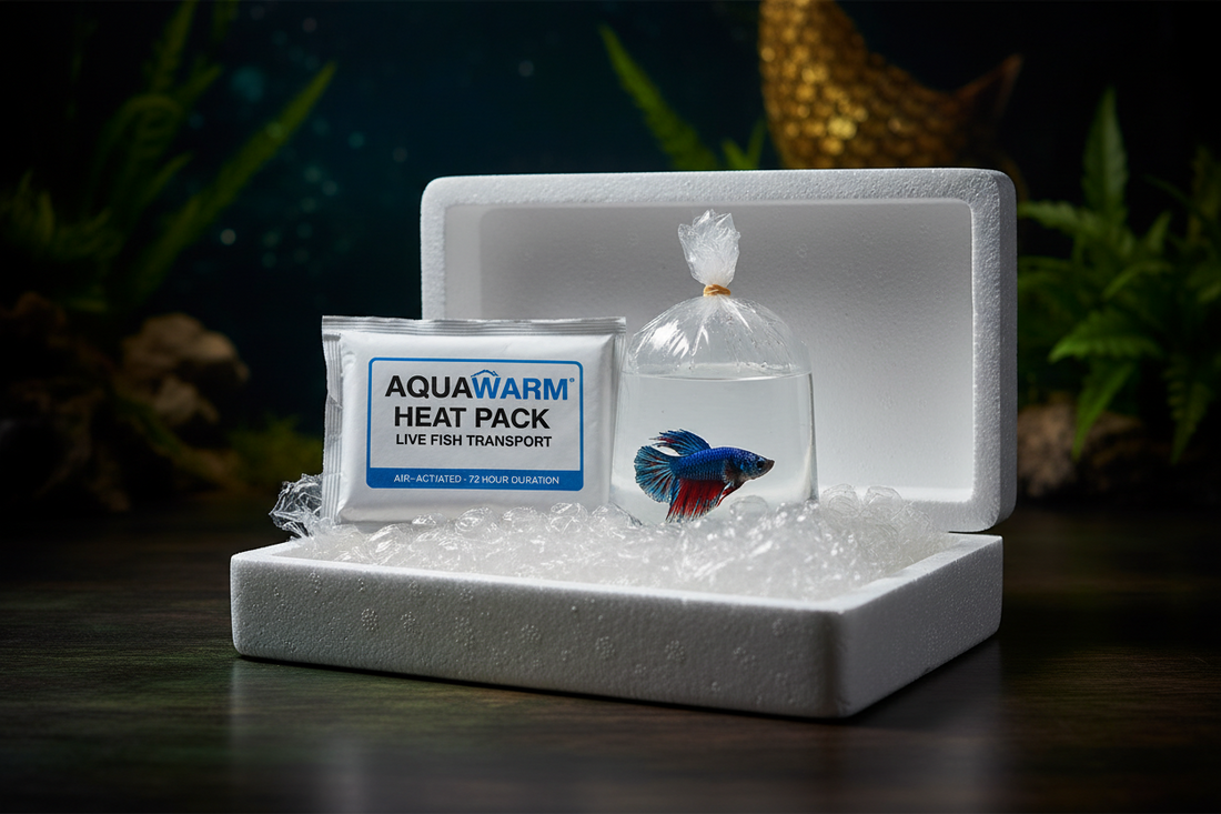 Why Heat Packs Are Essential for Fish Transit in Winter