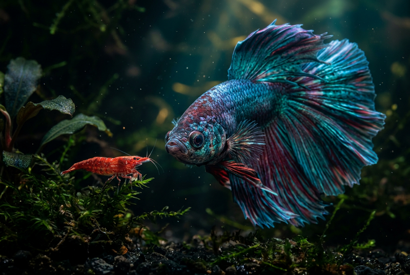 Can Bettas Live with Shrimp, Snails or Other Fish?