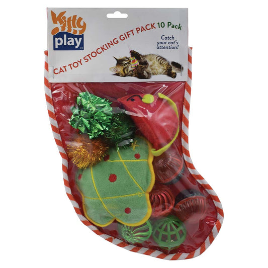Kitty Play – Christmas Cat – Toy Stocking