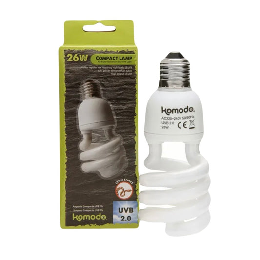 Komodo Compact Lamp UVB 2% ES 26W