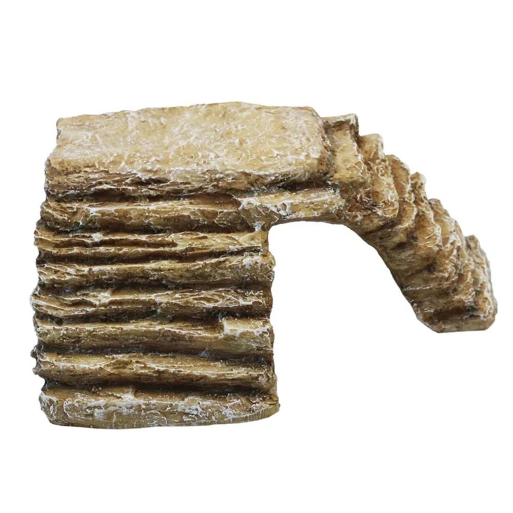 Komodo Basking Platform Corner Ramp Sand Large