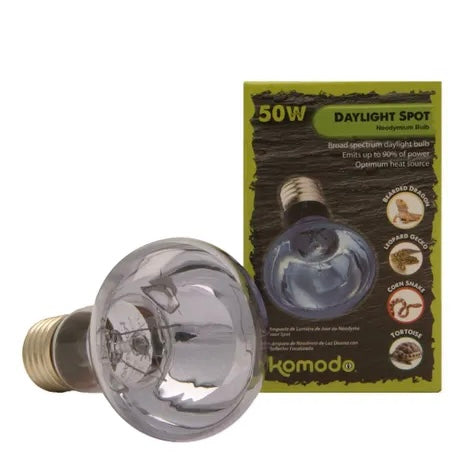 Komodo Neodymium Daylight Spot Bulb ES 50W
