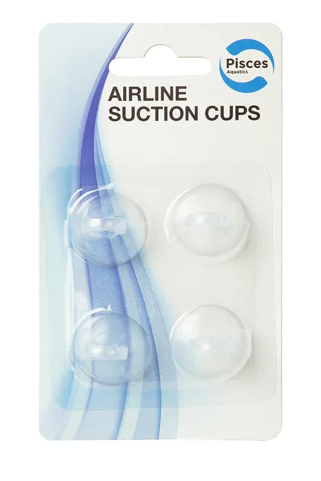 Pisces Aquatics Suction Cups Airline 4Pk