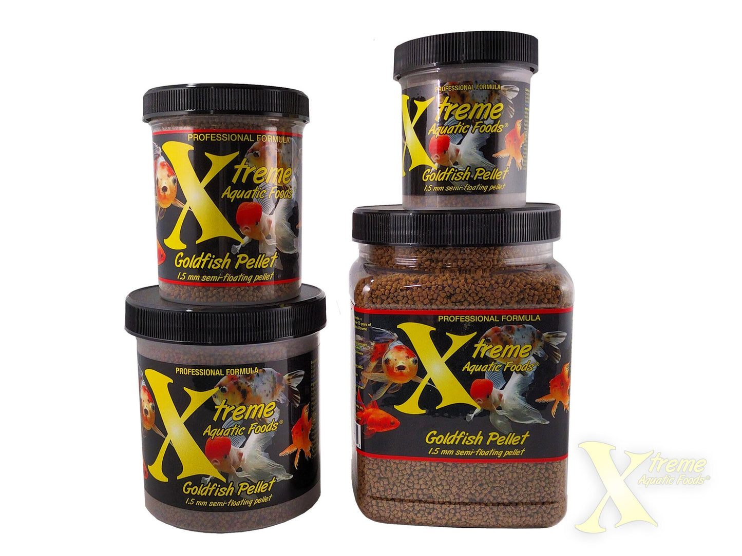 Xtreme Goldfish Pellets - 1.5mm semi-floating pellet