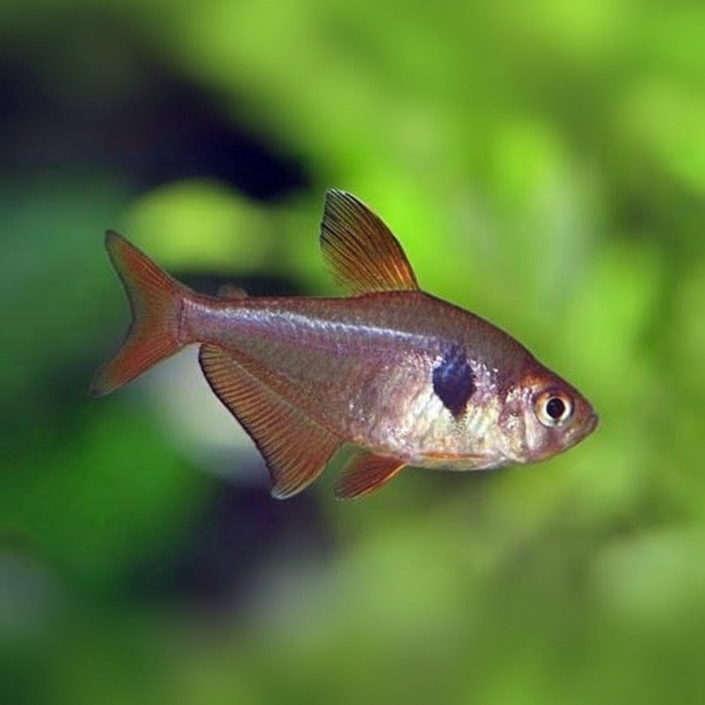 Red Phantom Tetra Hyphessobrycon sweglesi 2.5cm red schooling fish planted aquarium