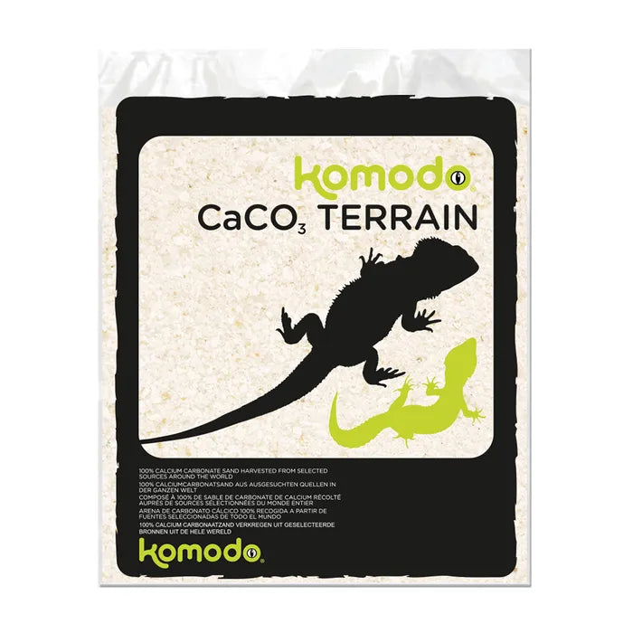 Komodo Reptile CaCO3 Sand Blend White 4kg