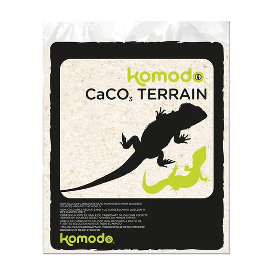 Komodo Reptile CaCO3 Sand Blend White 4kg