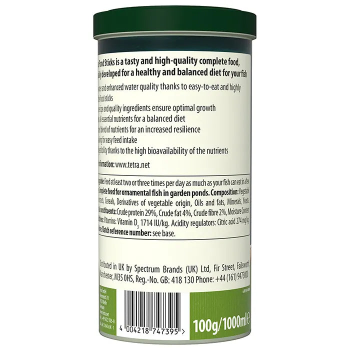 Tetra Pond Sticks 100g