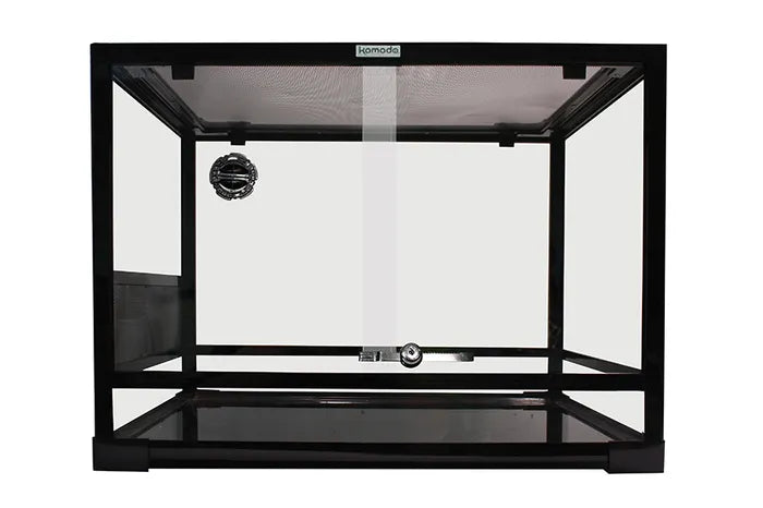 Komodo Glass Terrarium Flat Packed 60X45X45cm