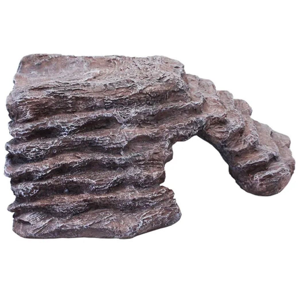 Komodo Basking Platform Corner Ramp Brown Large