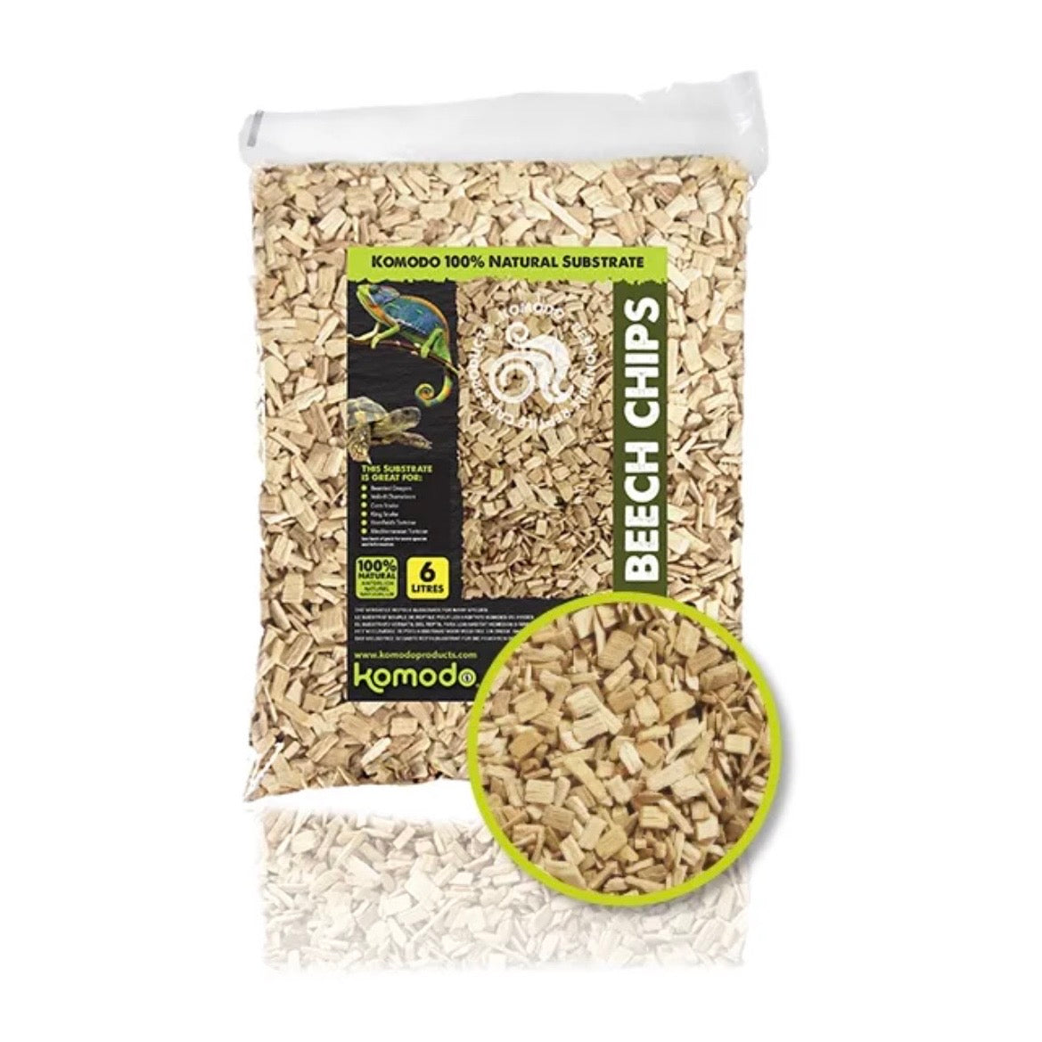 Komodo Beech Chips Reptile Bedding