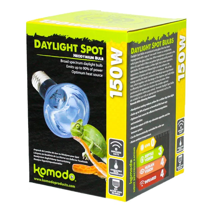 Komodo Neodymium Daylight Spot Bulb ES 150W