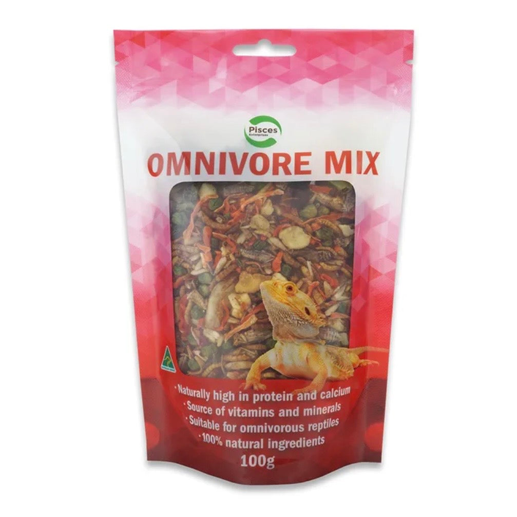 Pisces Enterprises Freezedried Omnivore Mix 100G
