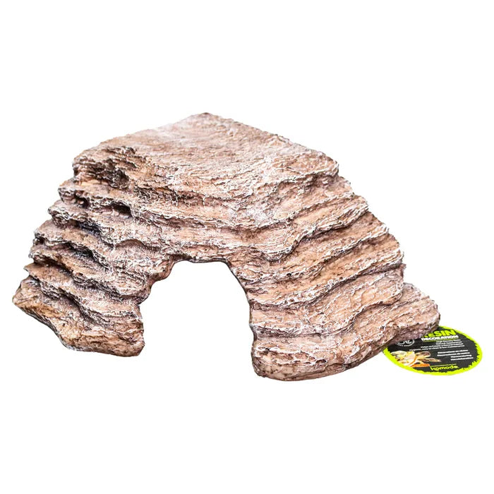 Komodo Basking Platform Corner Ramp Brown Large