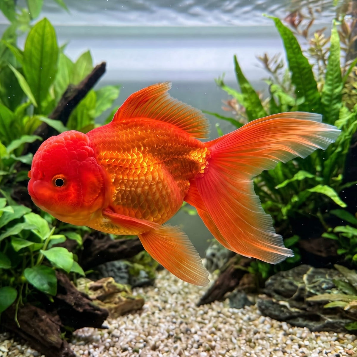 Red Oranda Goldfish 10cm