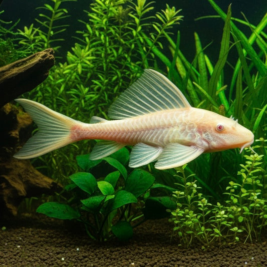 Albino Sailfin Pleco 5cm
