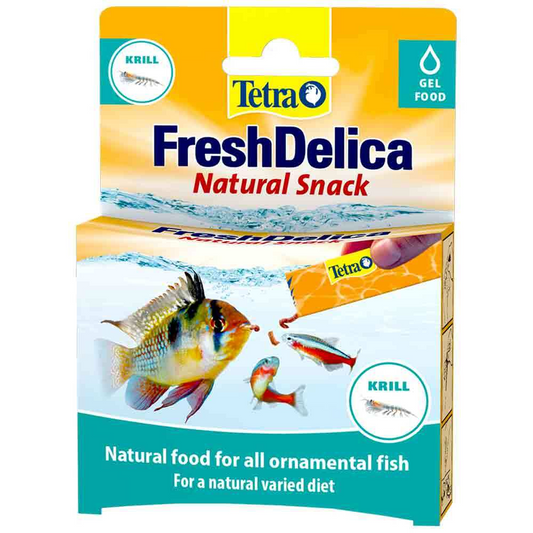 Tetra FreshDelica Krill 48g (3x 16g) Gel Food