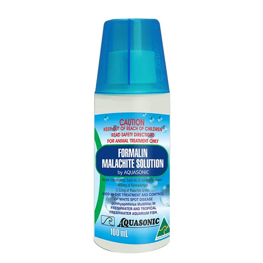 Aquasonic Formalin / Malachite Green