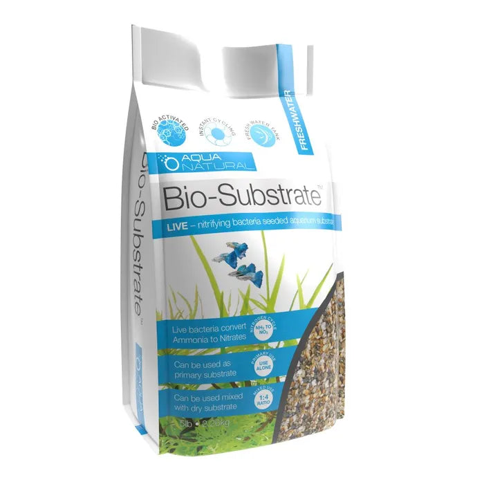 Aqua Natural Bio Substrate Aquarium Gravel Gold Pearl 2.26kg