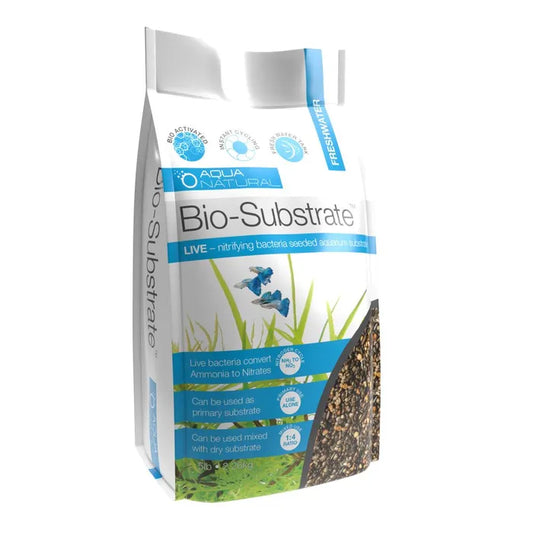 Aqua Natural Bio Substrate Aquarium Gravel Midnight Pearl 2.26kg
