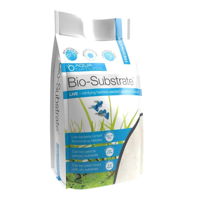 Aqua Natural Bio Substrate Aquarium Gravel Sugar White 2.26kg