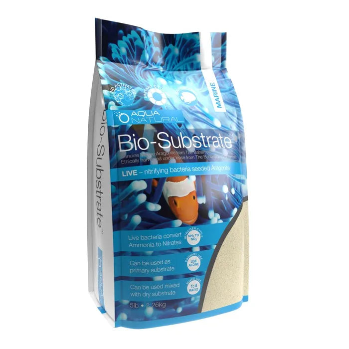 Aqua Natural Bio Substrate Aquarium Gravel Aragonite 2.26kg