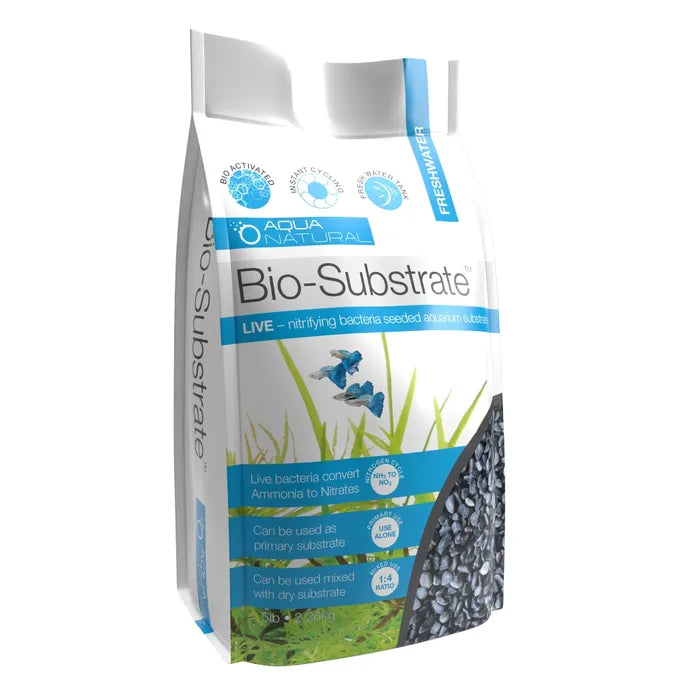 Aqua Natural Bio Substrate Aquarium Gravel Shadow 2.26kg