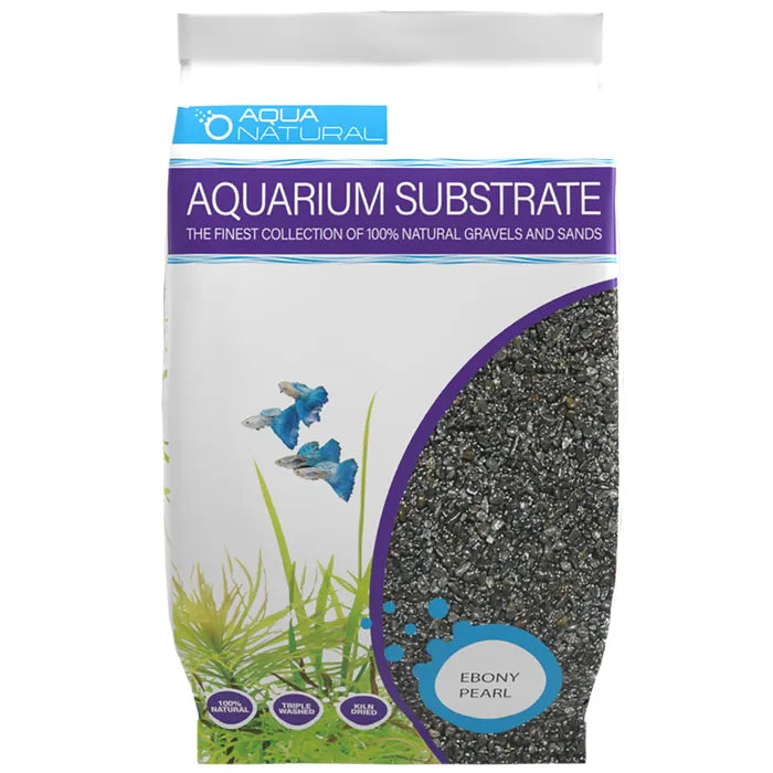 Aqua Natural Aquarium Gravel Ebony 2-4mm