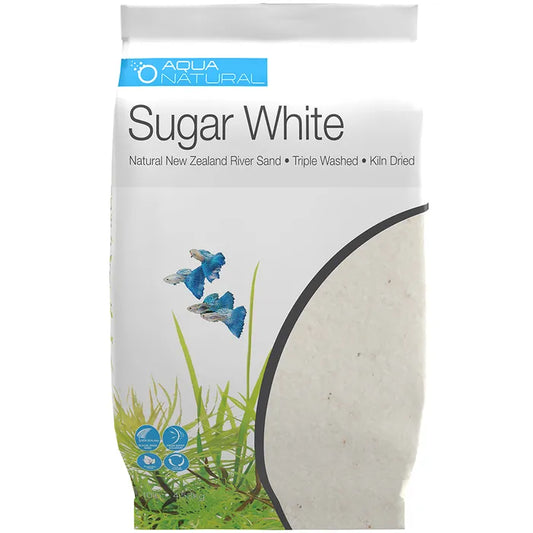 Aqua Natural Aquarium Substrate Sugar White Sand